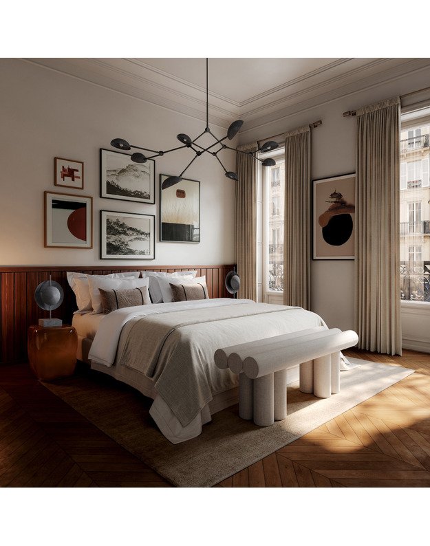 HIRO BENCH | Linen 2