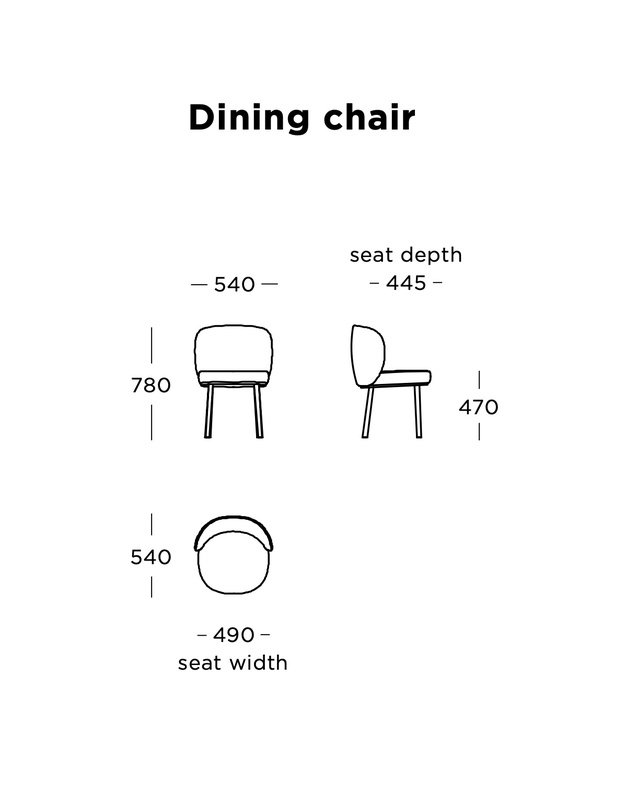 OVATA DINING CHAIR by Note Design Studio | Brown Oak 8