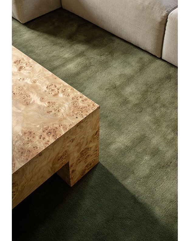 SOLID WOOL CAPULET OLIVE kilimas