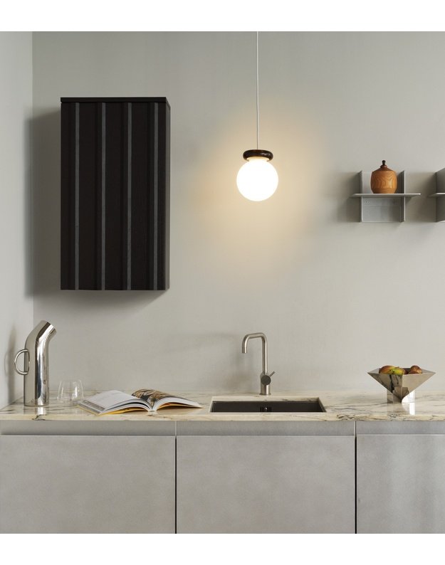 RIB WALL CABINET | Soft Black