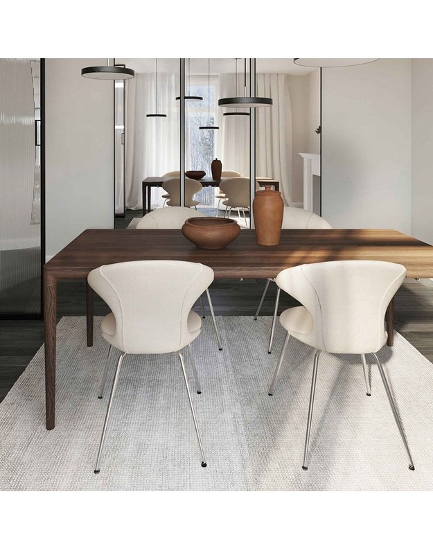 HEART'N'SOUL EXTENDABLE DINING TABLE 200/300 | Dark Oak