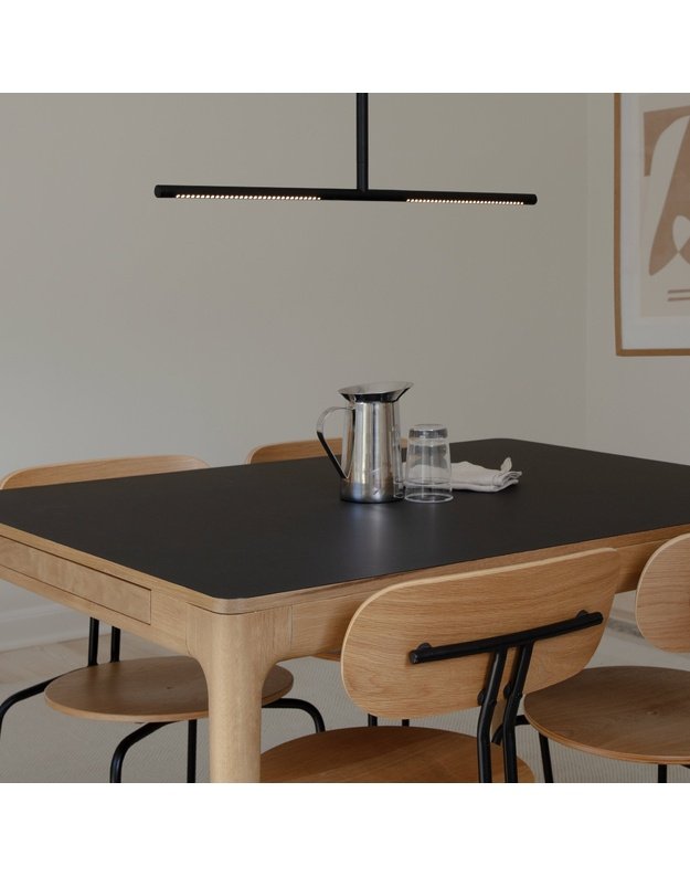 HEART'N'SOUL EXTENDABLE DINING TABLE 120/220 | Oak FENIX