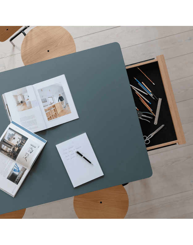 HEART'N'SOUL EXTENDABLE DINING TABLE 120/220 | Oak FENIX