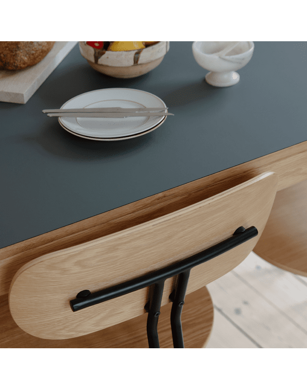 HEART'N'SOUL EXTENDABLE DINING TABLE 120/220 | Oak FENIX