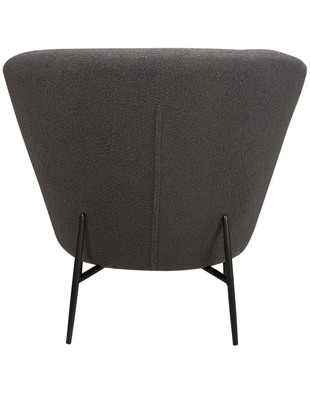 ORBIT lounge chair | stone RPES boucle