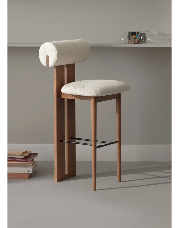 HIPPO bar stool | black oak | + colours