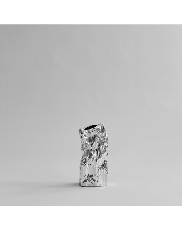 KAMI VASE MEDIO | Chrome