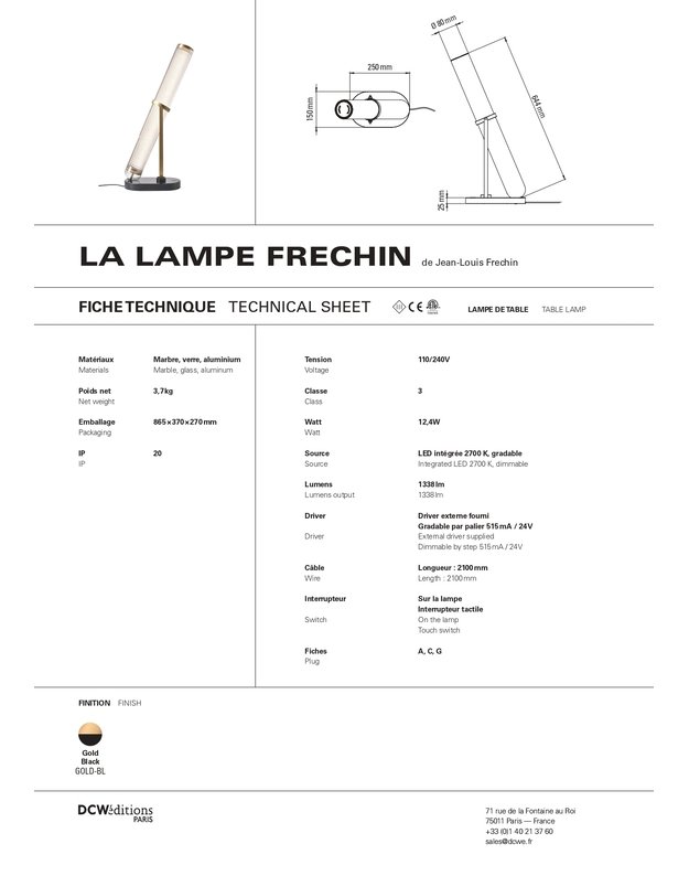 LA LAMPE FRECHIN TABLE LAMP 