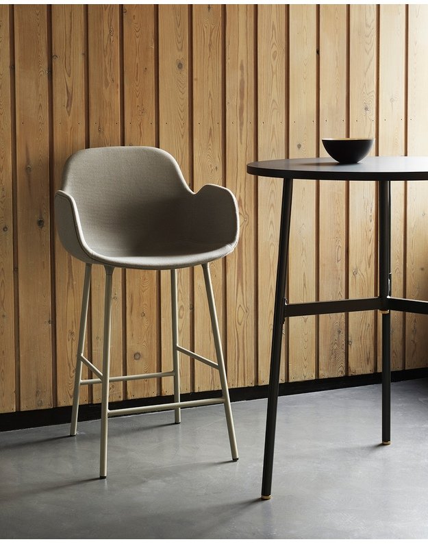 FORM BAR ARMCHAIR STEEL UPHOLSTERY | +colours 2