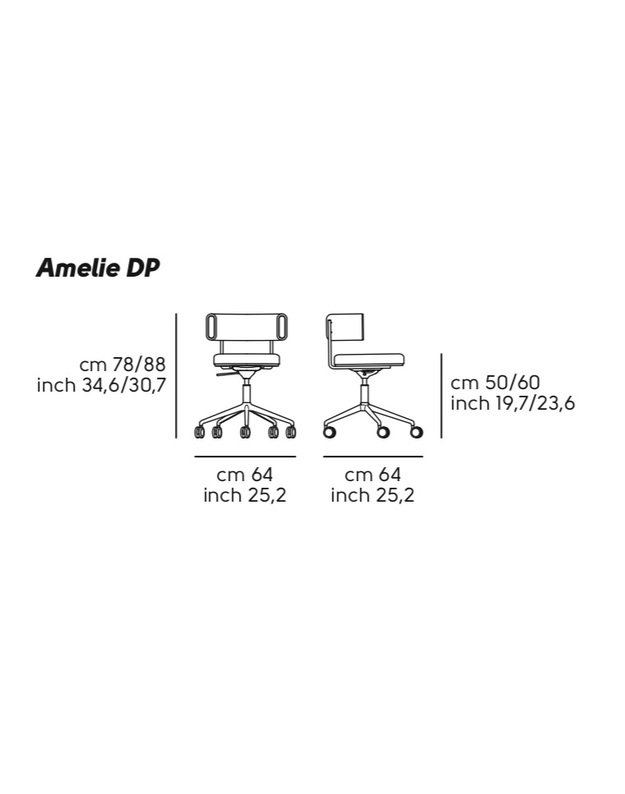 AMELIE OFFICE CHAIR | +colours 6