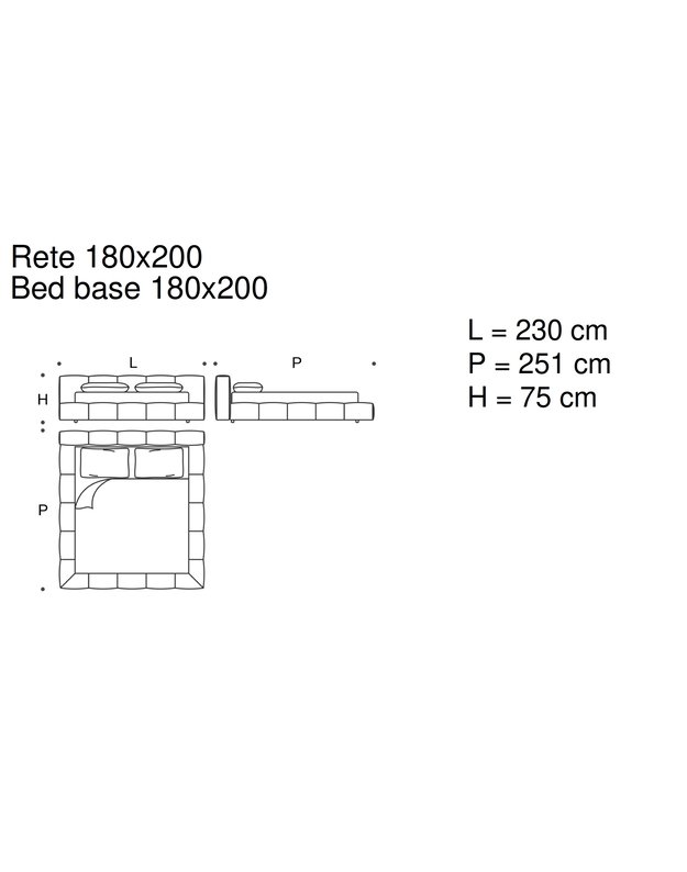 PIXEL BOX LARGE BED by Sergio Bicego 10
