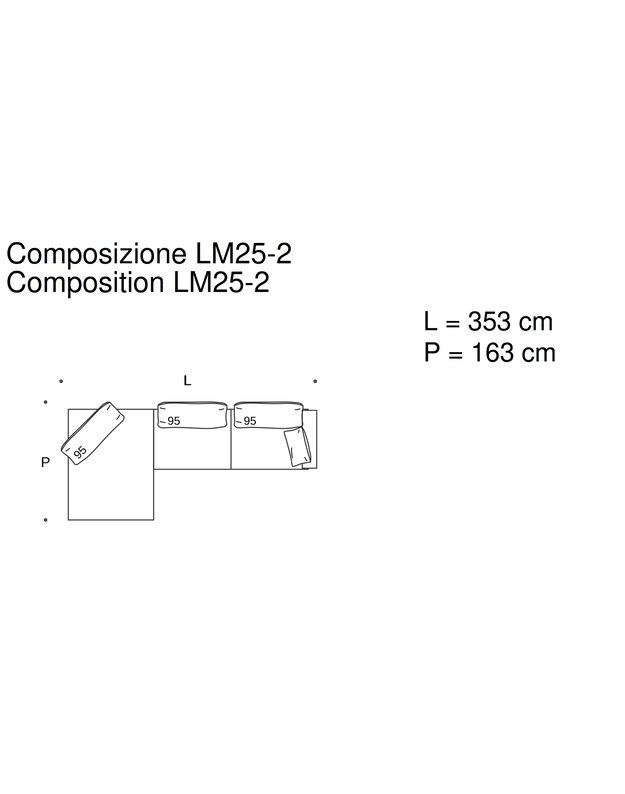 LIMES SOFA by Sergio Bicego | +sizes 9
