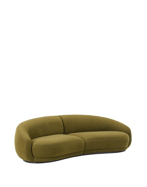 MONTHOLON CURVED SOFA by Tristan Lohner