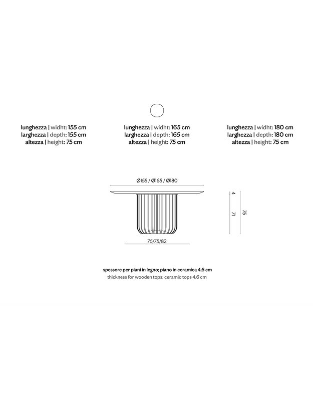 JUICE ROUND TABLE | +sizes 5