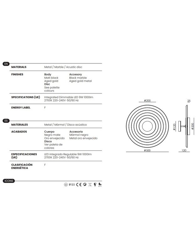 SIENINIS ŠVIESTUVAS TICO | +spalvos 4