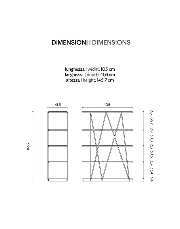 MATASSA BOOKCASE | +colours 6