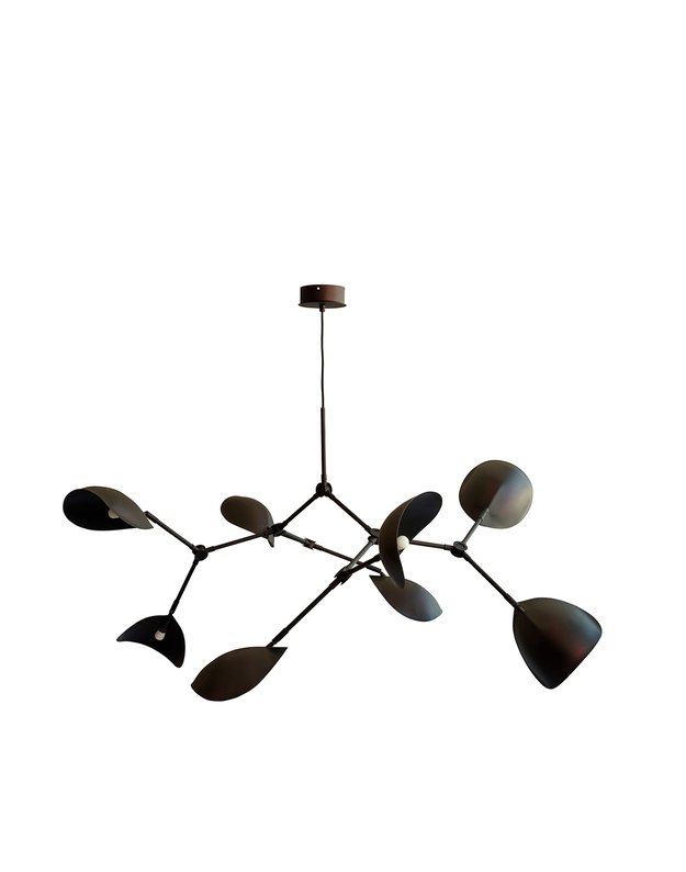 STINGRAY CHANDELIER | Burned Black 