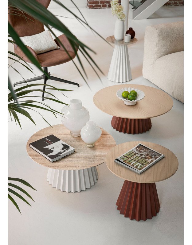 PLISSE COFFEE TABLE | +colours 4