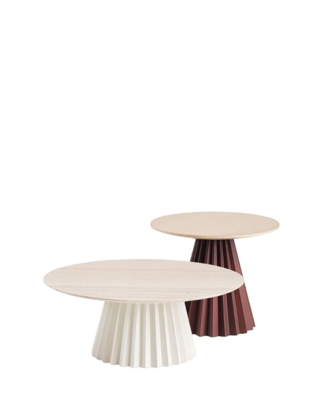 PLISSE COFFEE TABLE | +colours