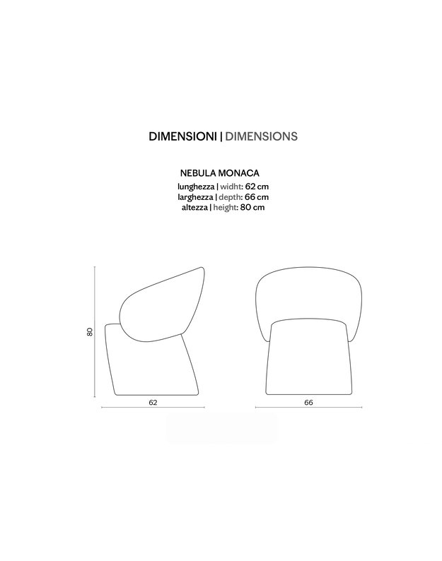 KĖDĖ NEBULA MONACA | +spalvos 9