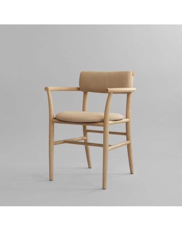 NAMA DINING CHAIR ARMREST | Nubuck 2