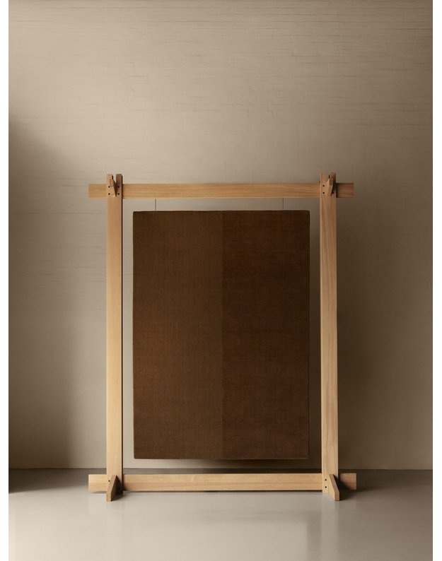 ECHO YANO kilimas | Olive brown 3