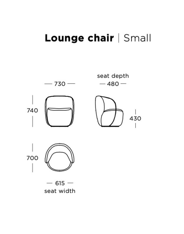 FOTELIS OVATA SMALL | Cuddle col. 04 5