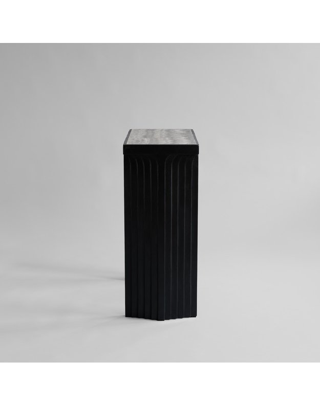 ARC CONSOLE | Silver Travertine 4