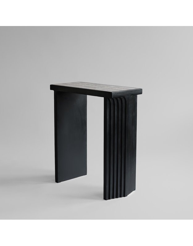 ARC CONSOLE | Silver Travertine 5