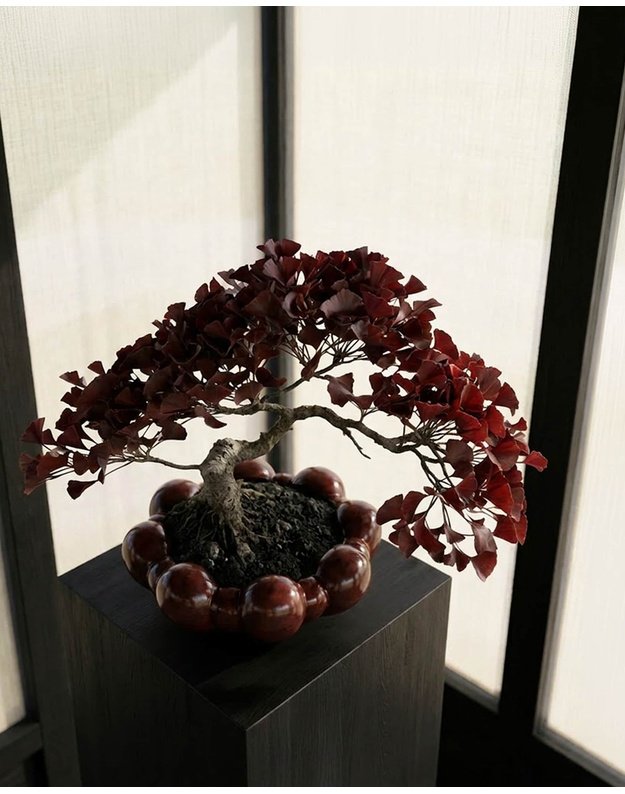 PADĖKLAS BLOOM BIG | Maroon