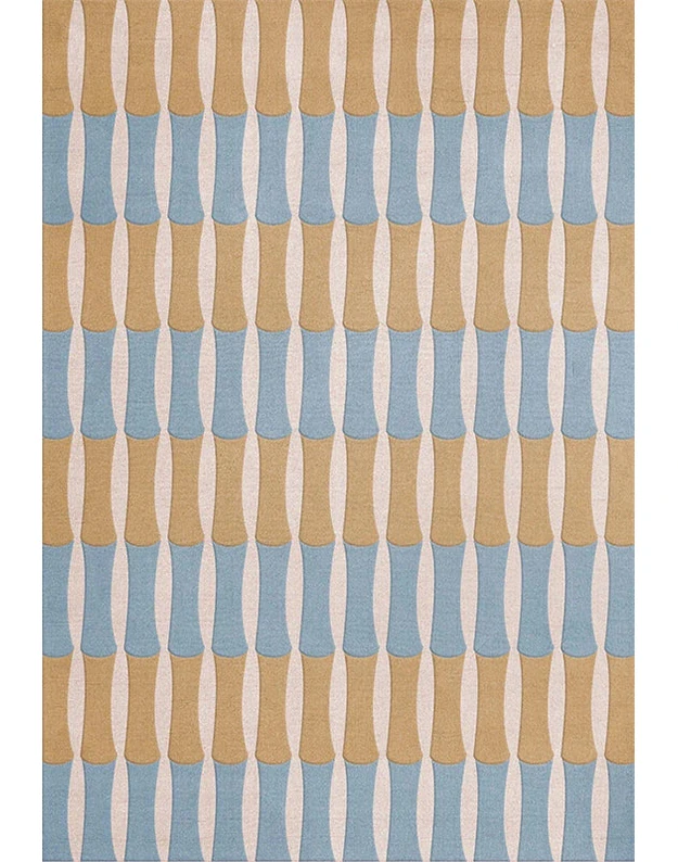 ALICE CRAWLEY BAMBOO FORREST BLUE kilimas