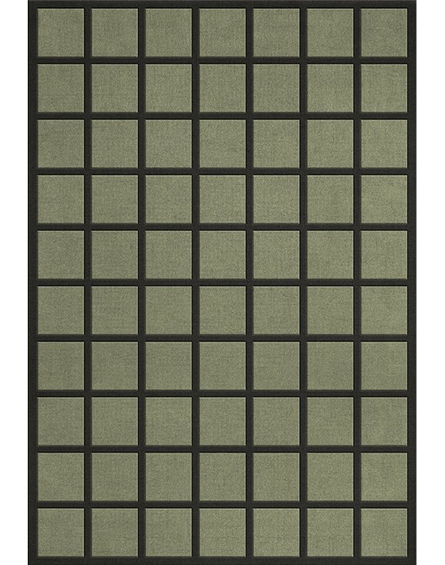 AVENUE CHECKED OLIVE kilimas