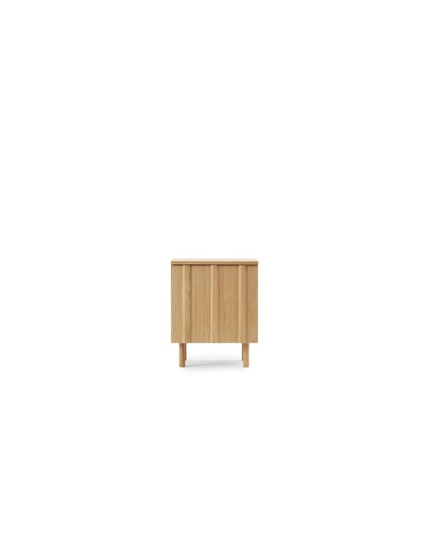 RIB BEDSIDE TABLE | Oak