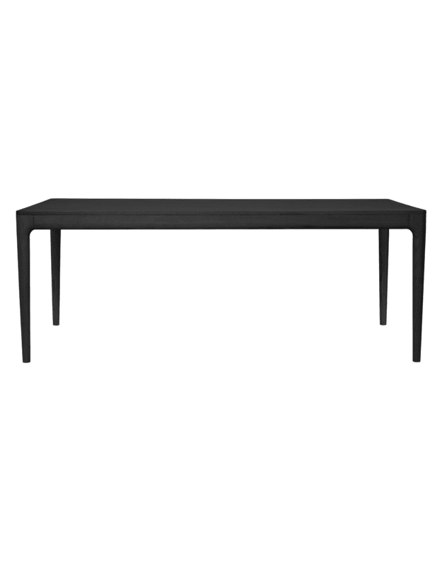 HEART'N'SOUL EXTENDABLE DINING TABLE 200/300 | Black Oak