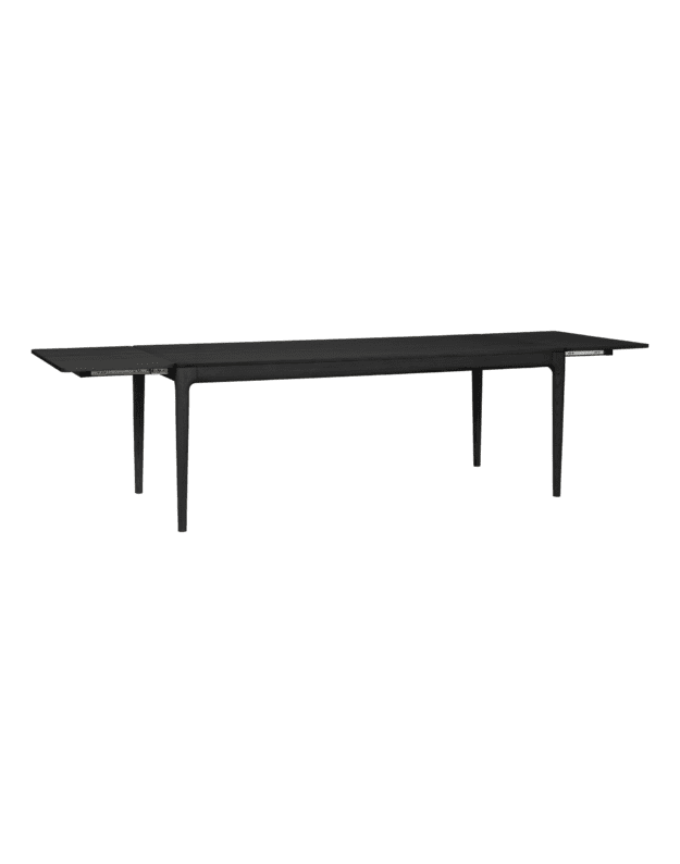 HEART'N'SOUL EXTENDABLE DINING TABLE 200/300 | Black Oak