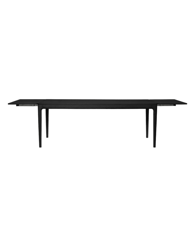 HEART'N'SOUL EXTENDABLE DINING TABLE 200/300 | Black Oak