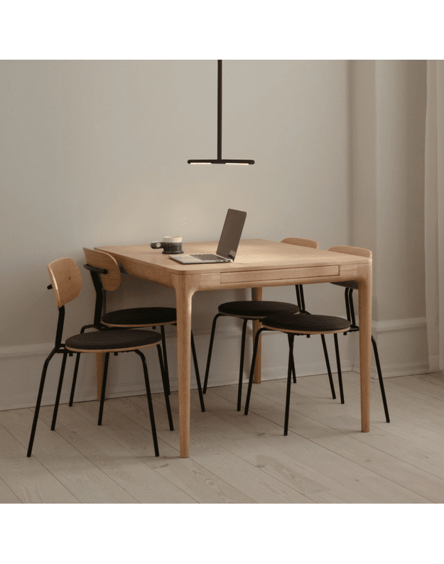 HEART'N'SOUL EXTENDABLE DINING TABLE 120/170/220 | Oak