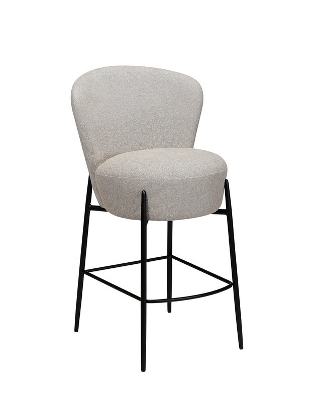 ORBIT bar stool | cashmere boucle 