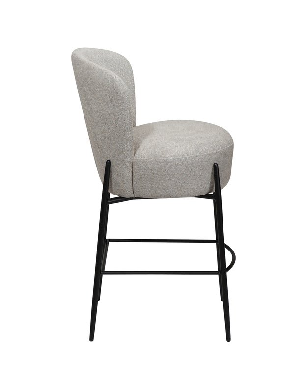 ORBIT bar stool | cashmere boucle 