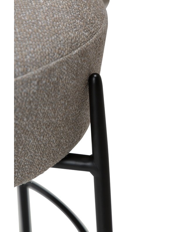 ORBIT bar stool | cashmere boucle 