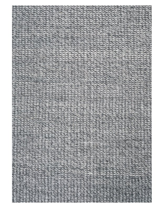ASH MELANGE GREY rug