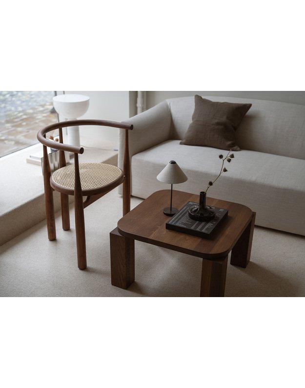 ATLAS COFFEE TABLE | fumed oak + sizes