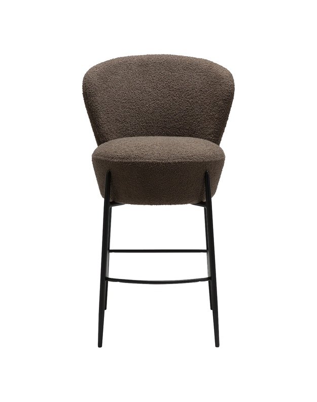 ORBIT bar stool | major brown boucle 