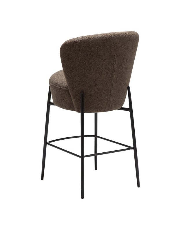 ORBIT bar stool | major brown boucle 