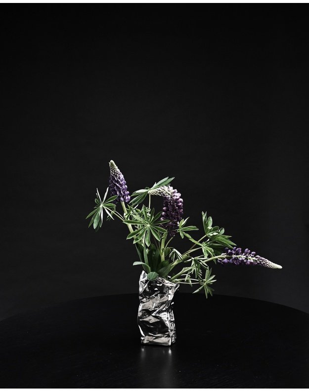 KAMI VASE MINI | Chrome