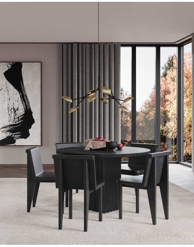 DROP CHANDELIER BRASS MINI 2