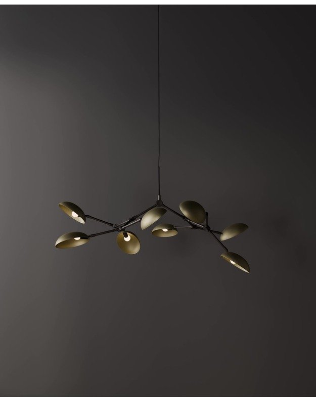DROP CHANDELIER BRASS MINI 4