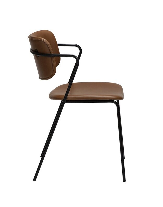 ZED chair | vintage light brown 1 vnt.  2