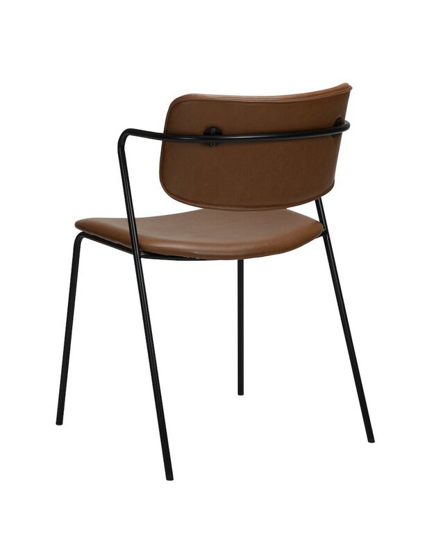 ZED chair | vintage light brown 1 vnt.  3