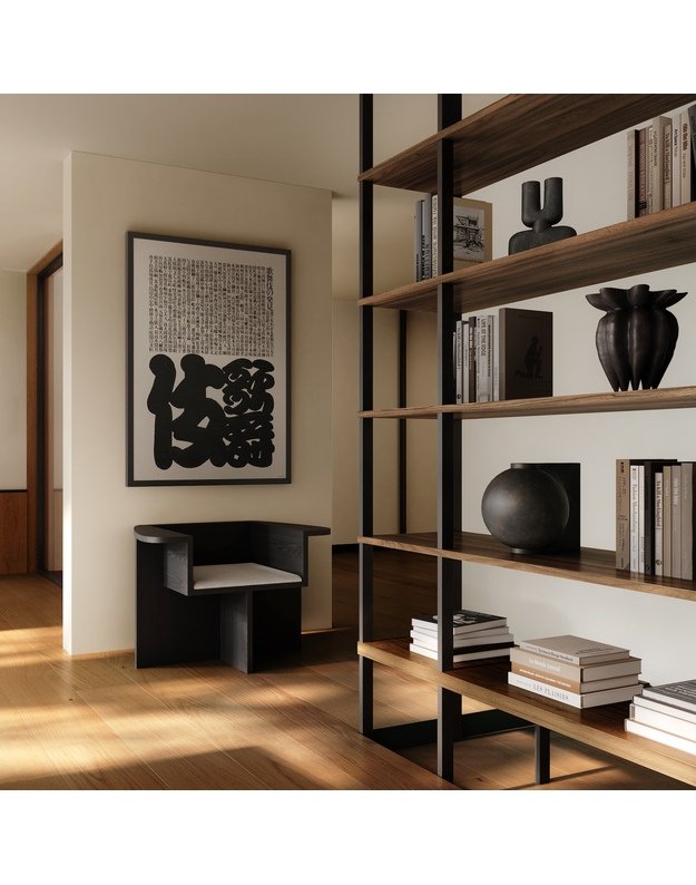 BRUTUS LOUNGE CHAIR OAK | +colours 2